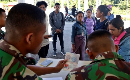 450 Prajurit TNI Siap Mengamankan Perbatasan Negara