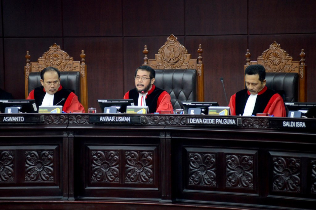 MK Enggan Usik Penegakan Hukum