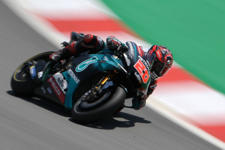 FP1 GP Belanda: Quartararo Tercepat, Empat Pembalap Terjatuh