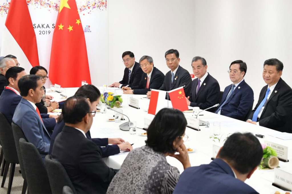 Jokowi Bertemu Xi Jinping