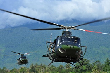 Pencarian Helikopter Hilang Kontak Dihentikan Sementara