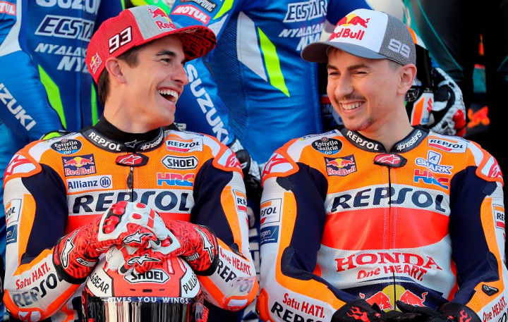 Meski Bersimpati, Marquez tidak Terlalu Memikirkan Lorenzo