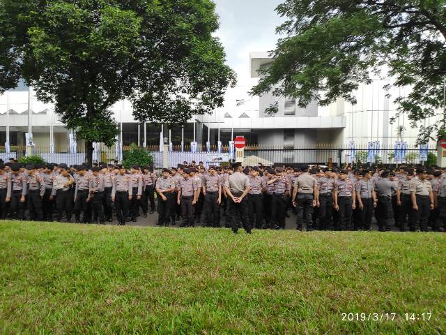 10 Ribu Aparat Gabungan Jaga Penetapan Paslon Terpilih