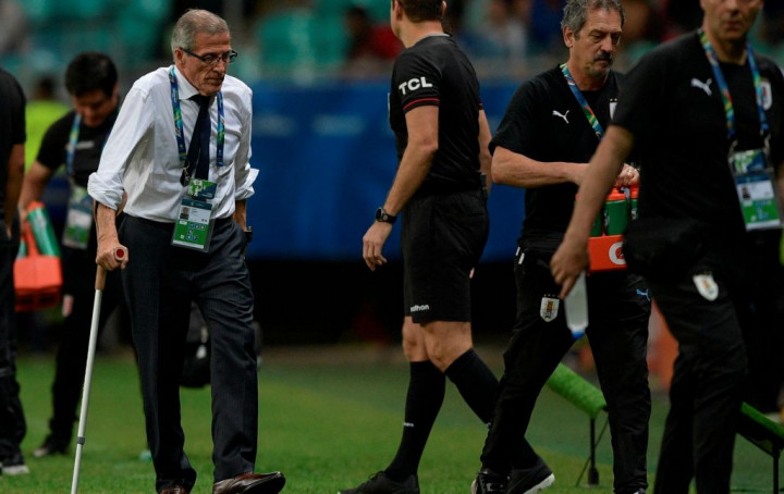 Tabarez Terima Kekalahan Uruguay dengan Lapang Dada