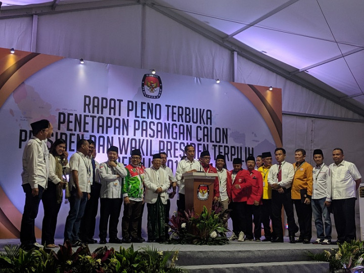 Jokowi-Ma'ruf Berterima Kasih kepada Rakyat