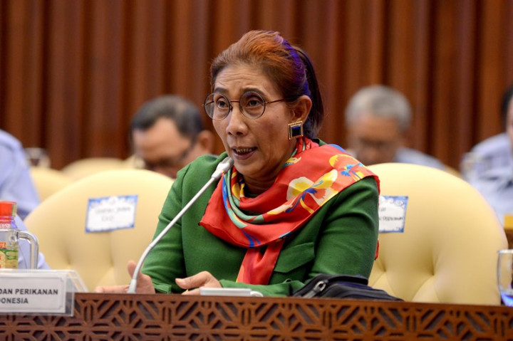 Susi Pudjiastuti jadi Menteri Terpopuler di Medsos