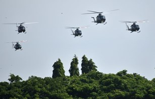 Enam Titik Panas Terdeteksi di Lintasan Helikopter yang Hilang