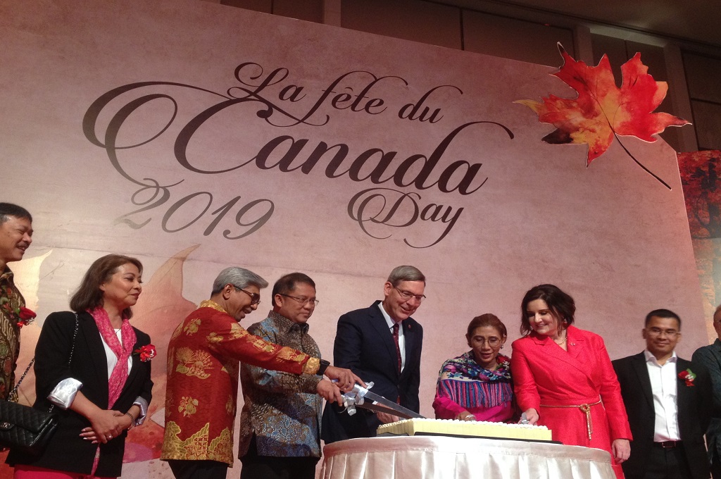 Canadian Batik launched during Canada Day celebrations in Jakarta