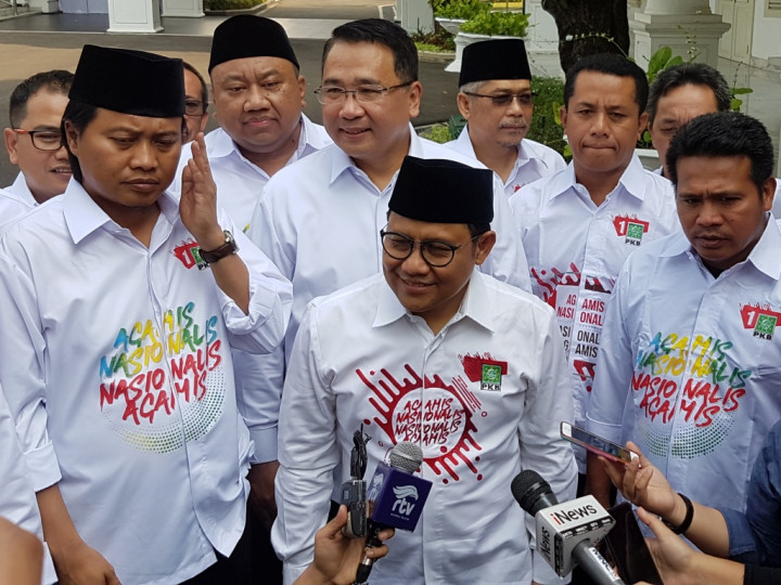 Cak Imin Boyong Pengurus PKB Bertemu Jokowi