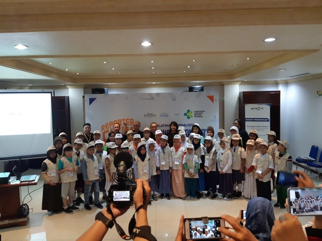 Media Indonesia Kembali Menggelar Pelatihan Reporter Cilik