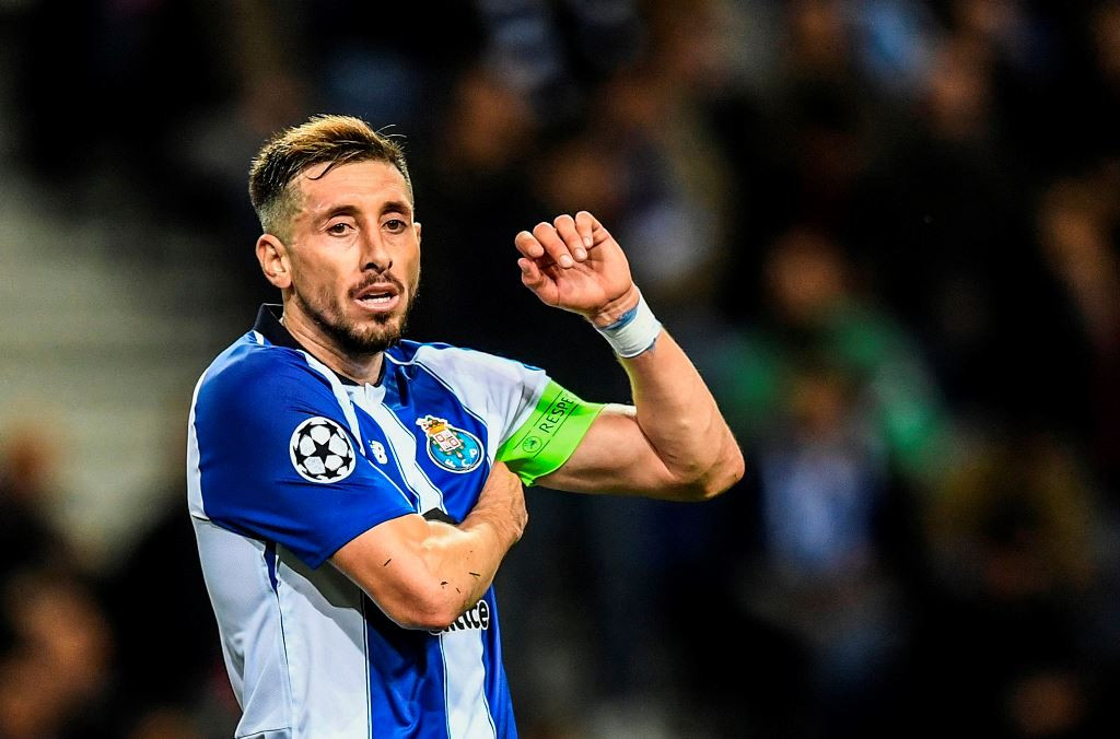 Hector Herrera. (PATRICIA DE MELO MOREIRA / AFP)