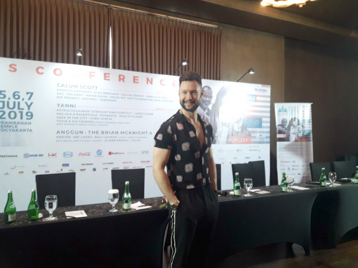 Calum Scott Merasa Terhormat Tampil di Prambanan Jazz 2019