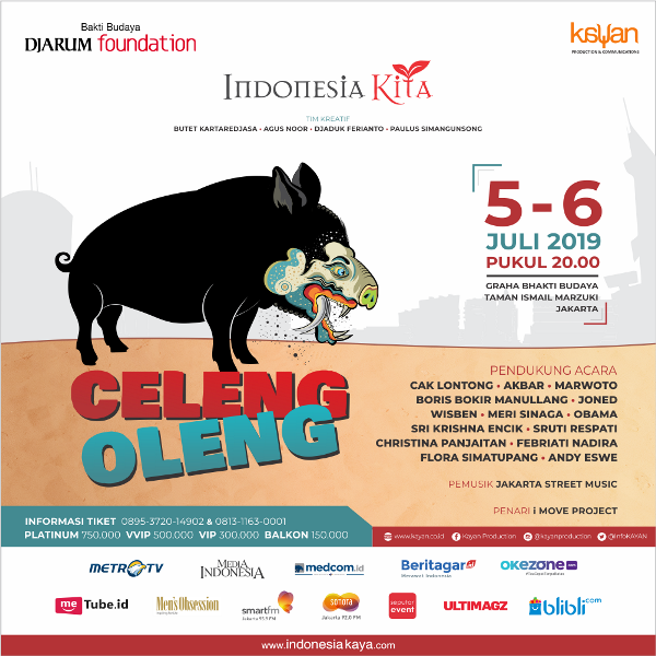 Celeng Oleng, Pentas Seni Indonesia Kita ke-32