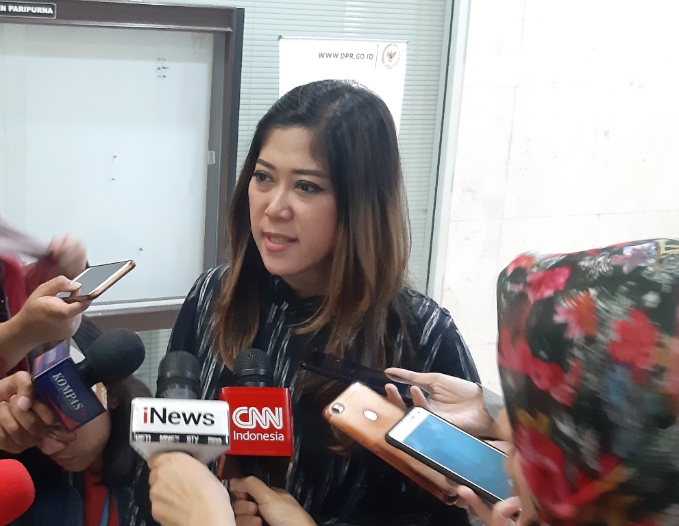 Politikus Partai Golkar Meutya Hafid. (Foto: Medcom.id/Whisnu Mardiansyah)