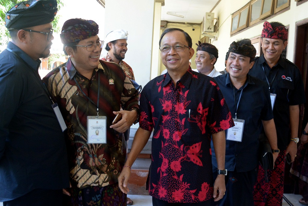 Gubernur Bali I Wayan Koster. Foto: Antara/Wira Suryantala