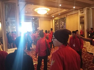 Konfercab PDIP di Surabaya Ricuh