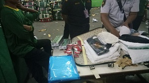 Ribuan Rokok Milik Calon Haji Asal Bangkalan Disita