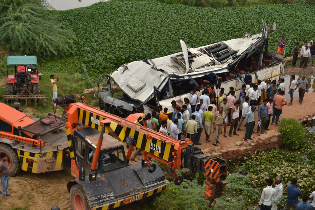 Kecelakaan Bus di India Tewaskan 29 Orang