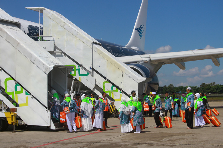 313 Calon Haji dari Kalsel Berangkat ke Tanah Suci