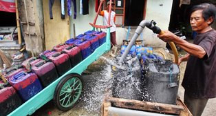 Sebagian DKI Masuk Hari Tanpa Hujan Kategori Berat