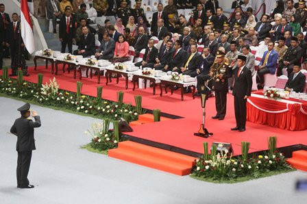 Presiden Jokowi jadi Inspektur Upacara HUT Bhayangkara