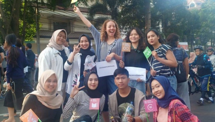 Walk For Peace, Sebarkan Pesan Perdamaian dalam Perbedaan