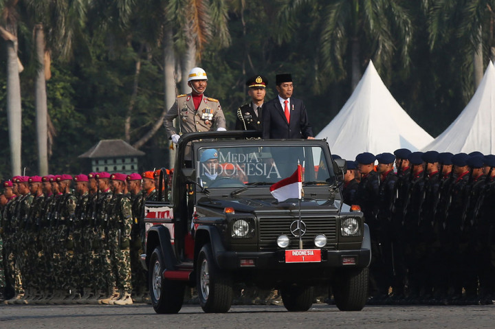 Jokowi: Terorisme Masih Jadi Tantangan Serius bagi Polri