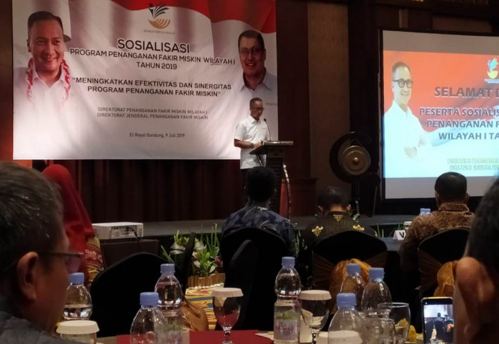 Sosialisasi Program PFM, Mensos Ajak Perangi Kemiskinan