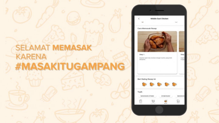Yummy App, Aplikasi Panduan Memasak dengan Mudah