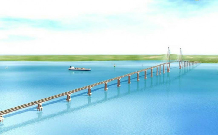Desain Memukau Jembatan Babin Senilai Rp4 Triliun