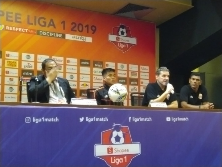 Dewi Fortuna Belum Berpihak ke Persija