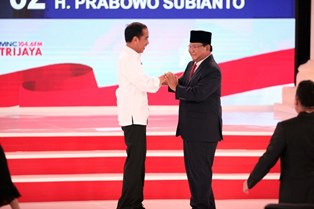 Prabowo dan Jokowi Bertemu di Stasiun MRT Lebak Bulus