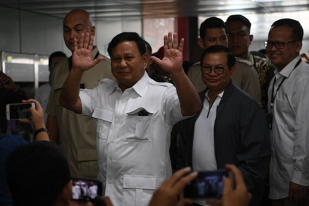 Prabowo: Tak Ada Cebong-Kampret, Semua Merah Putih