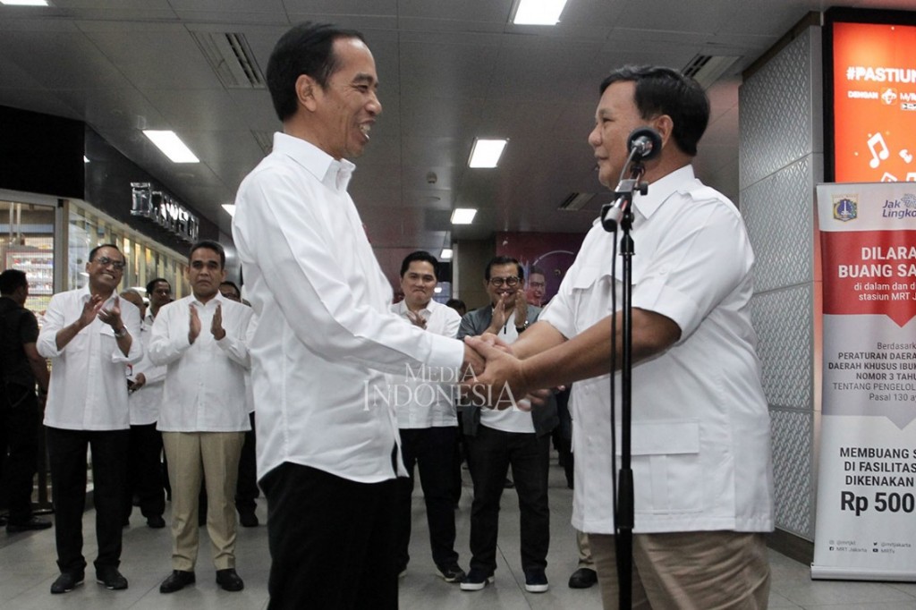 Pertemuan Jokowi-Prabowo Simbol Kepemimpinan Tanpa Sekat