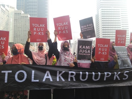 Sejumlah Aktivis Perempuan Tolak RUU PKS