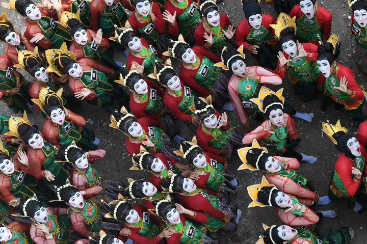 2.019 Penari Thengul Pecahkan Rekor MURI