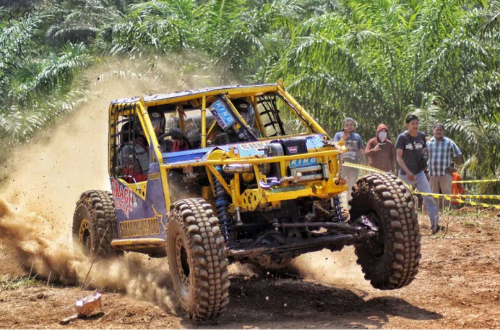 Gubernur Bengkulu Jajal Trek Offroad Versi Kejurnas