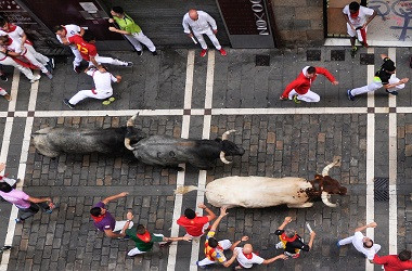 Tiga Orang Terluka di Akhir Festival Banteng Spanyol
