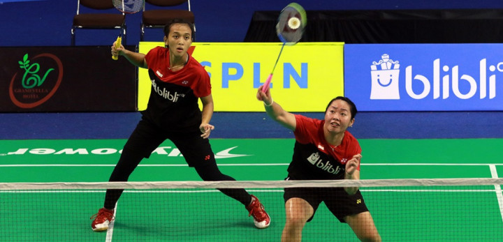 Nadia Melati/Tiara Rosalia Tumbangkan Ganda Putri Australia