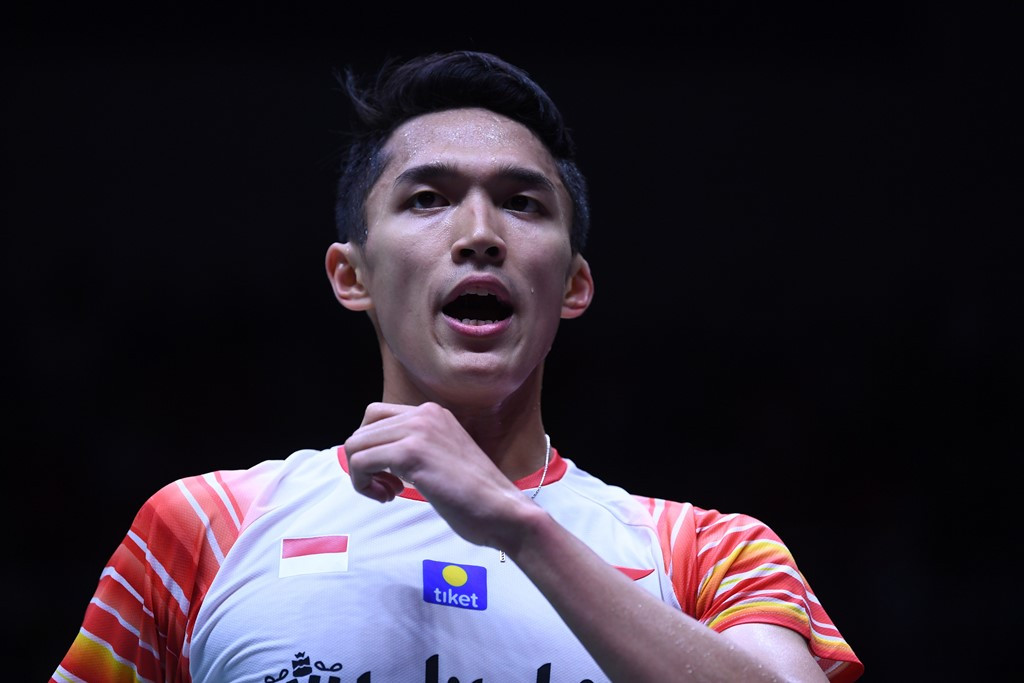 Jonatan Christie. (ANTARA FOTO/Wahyu Putro A)