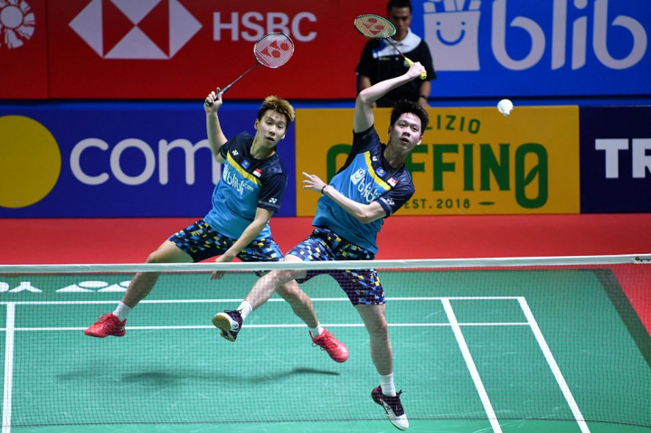 Indonesia Open 2019: Lapangan Istora Sempat Menyulitkan Marcus/Kevin