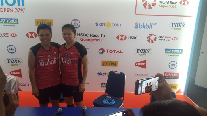 Lolos ke Babak Kedua, Greysia/Apriyani Enggan Pikirkan Kans ke Final
