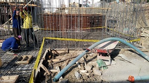 Pembangunan Balai Karatina Pertanian Semarang Dipasang Garis Polisi