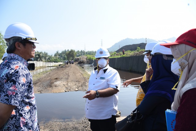 Komisi VII Sidak Pengelolaan Limbah PT Semen Padang