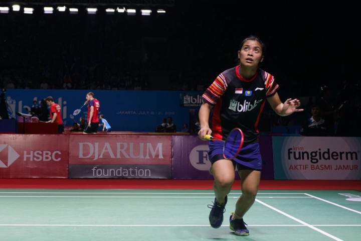 Gregoria Kalah karena Terbawa Tempo Permainan Intanon