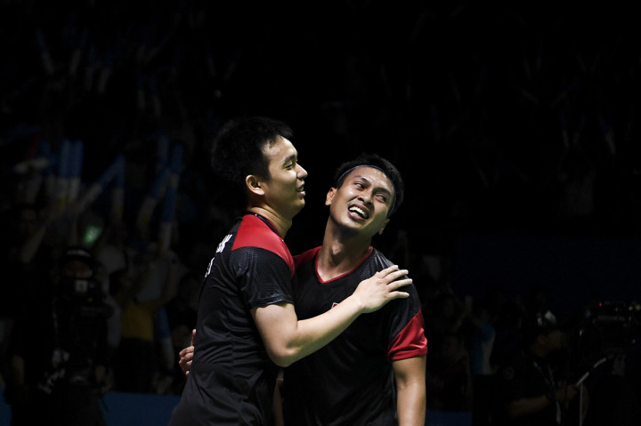 Tekuk Pasangan Jepang, Ahsan/Hendra Lolos Semifinal