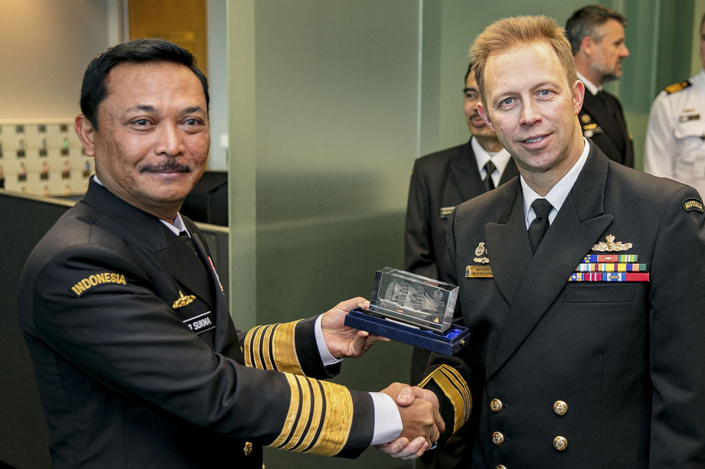 Pemimpin Angkatan Laut RI-Australia Bertemu Bahas Kerja Sama Maritim