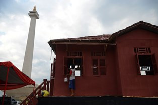 Rekayasa Lalu Lintas Diterapkan Saat Karnaval Lebaran Betawi