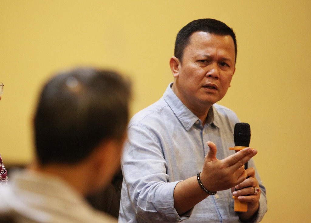 Ketua DPP Partai Golkar Andi Sinulingga. (Foto: MI/Rommy Pujianto)