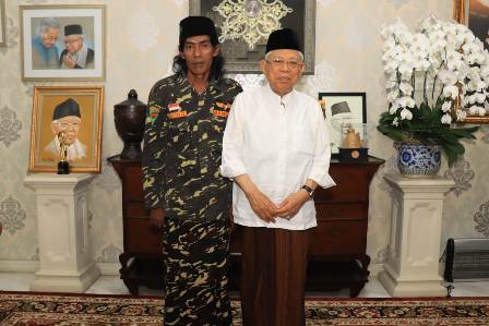 Ma’ruf Amin Apresiasi Nazar Banser NU